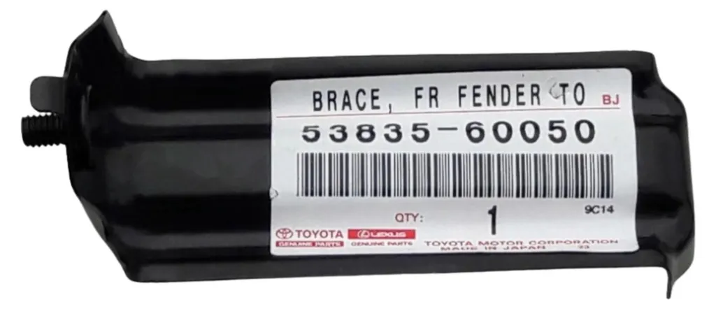 Support de lame 53835-60050 OE Toyota Land Cruiser acier haute qualité