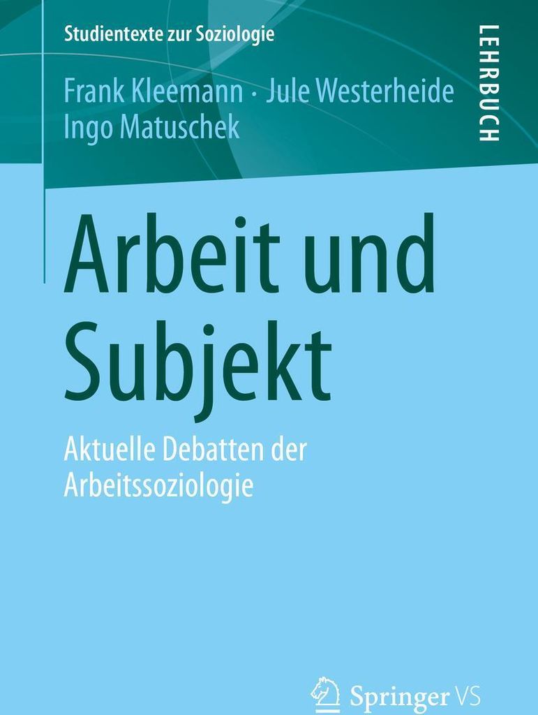 Arbeit und Subjekt