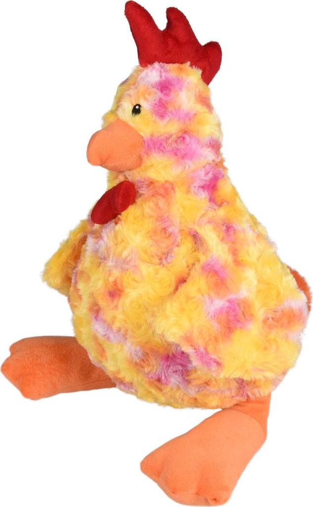 Flamingo Hundespielzeug Lorio Huhn Plüsch gelb, Größe: L