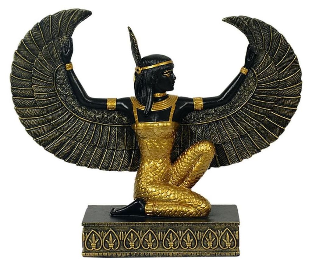 Dekofigur Indoor - Modell Maat - Ägypten Mythologie Göttin Recht Rechtswesen Gerechtigkeit