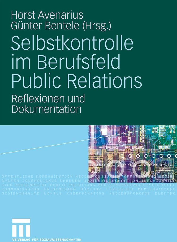 Selbstkontrolle im Berufsfeld Public Relations