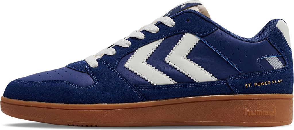 Hummel Sport ST Power Play SP Herren Sneaker Schuhe vegan 229602 blau, Schuhgröße:44 EU