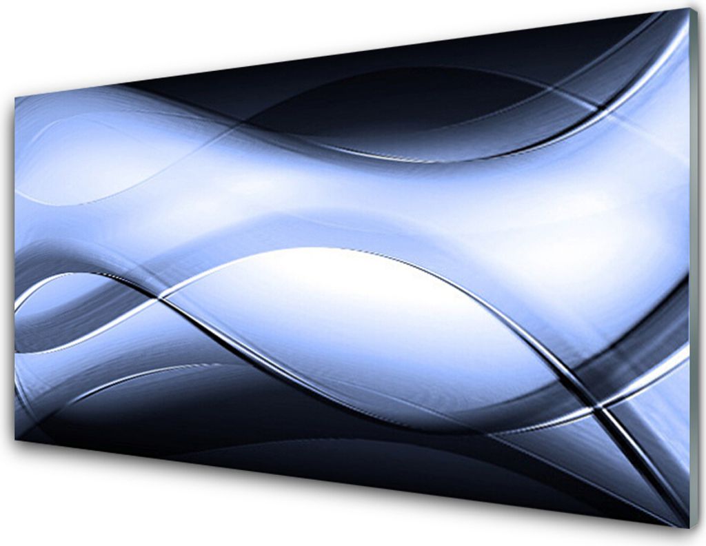 Küchenrückwand aus Glas 100x50cm Spritzschutz Abstrakt Kunst