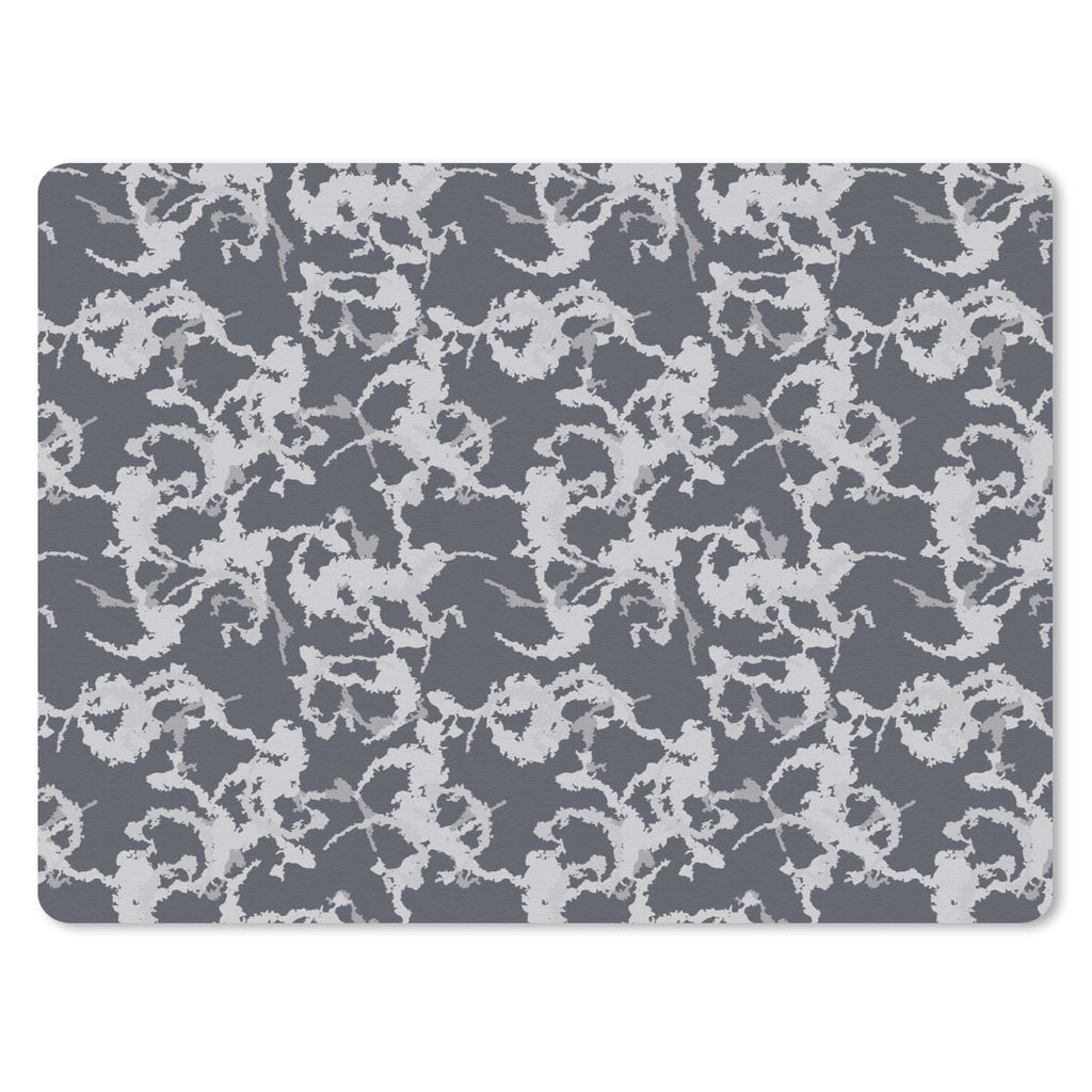 MuchoWow Mauspad Mousepad Muster - Schwarz und Weiß - Camouflage 23x19 cm - Mousepads - Maus Mat - Pad - Mausunterlage - Schreibtischunterlage -...