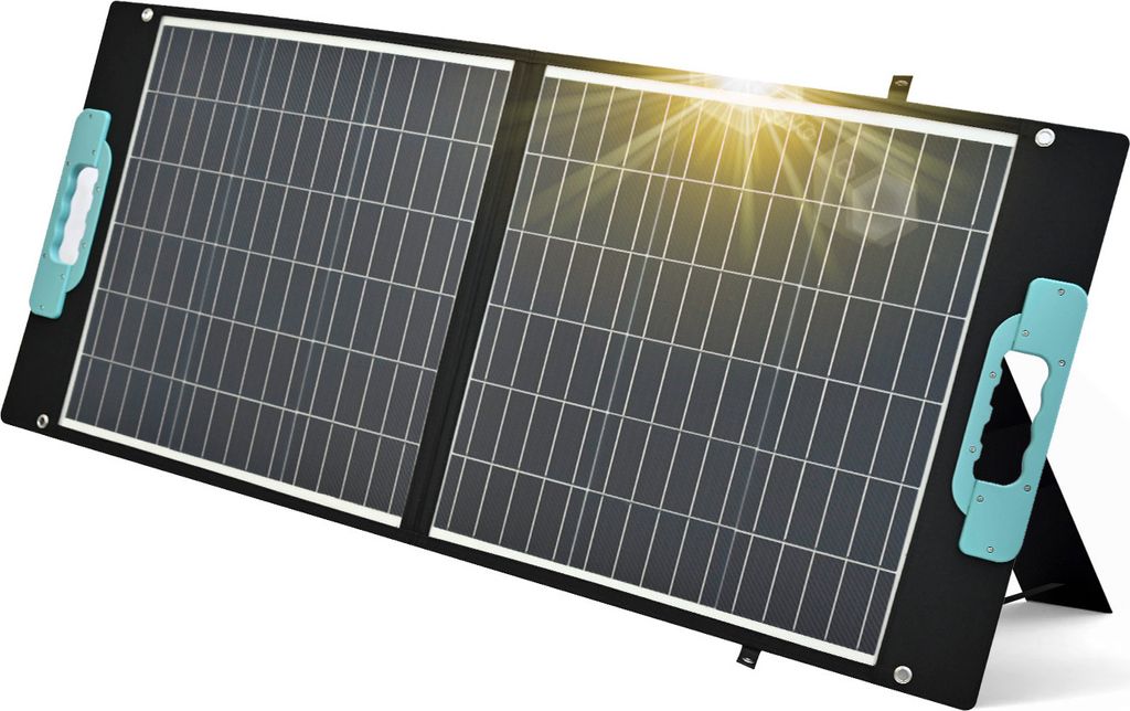 enjoy solar® Faltbares Solarmodul 100W 12V – Gaia Serie Produktbild 