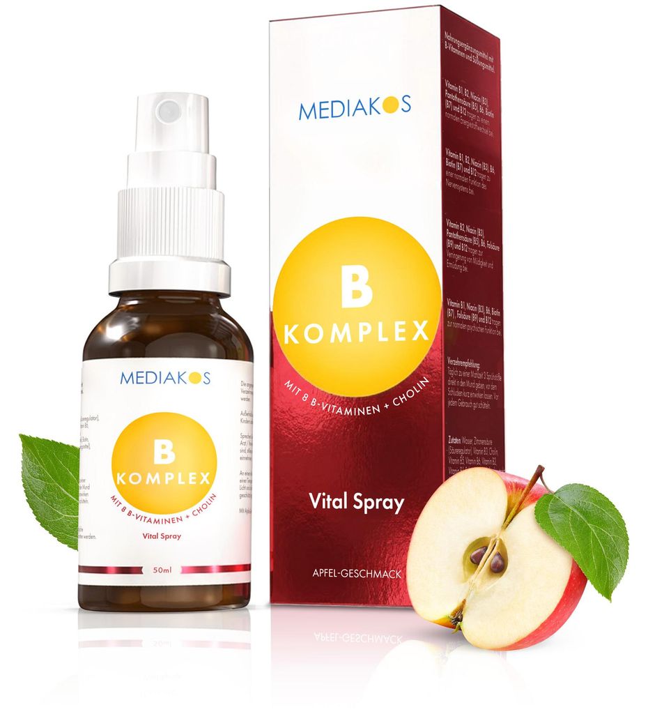 Mediakos Vitamin B Komplex Vital Spray
