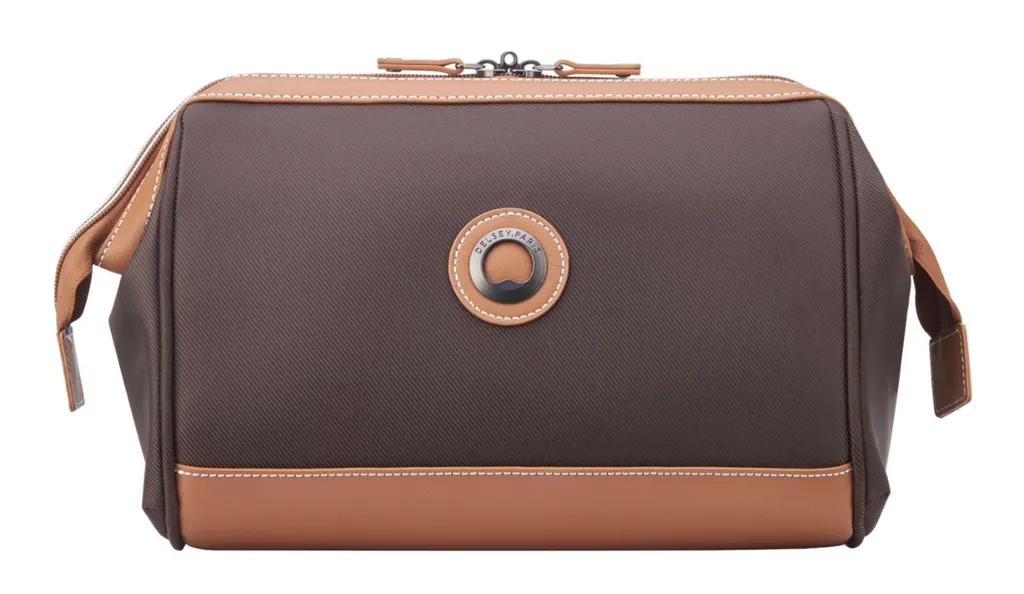 Trousse de Toilette DELSEY Marron : Fini le Désordre dans vos Bagages
