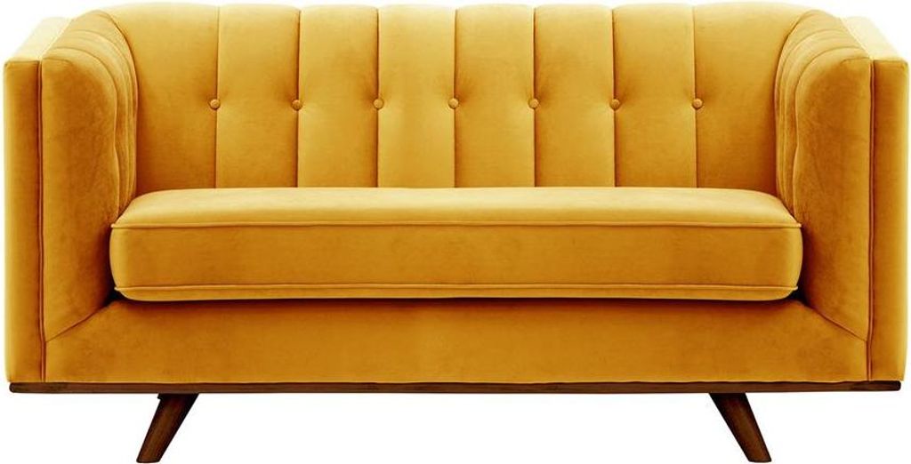 Zweisitzer-Sofa Vicenza-Velluto 8-dark oak