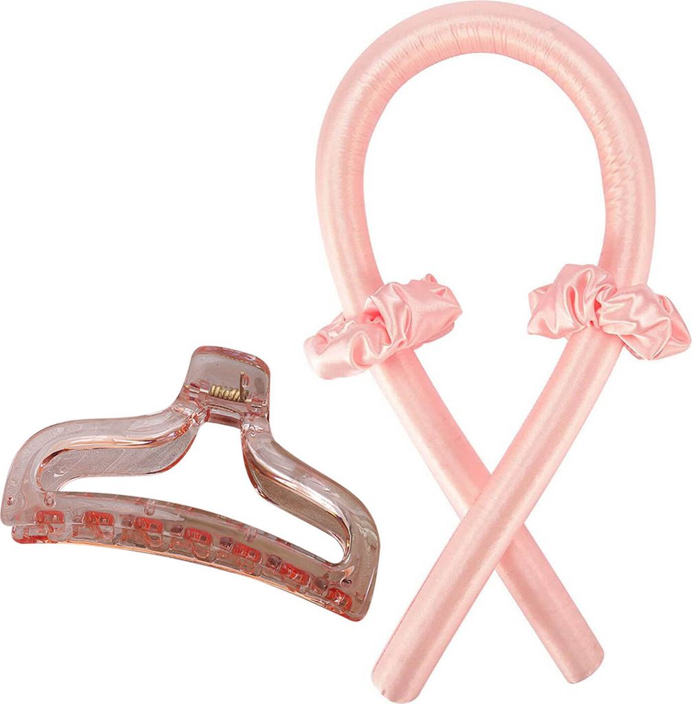 Lockenwickler Set fš¹r langes Haar Lockenwickler š¹ber Nacht Keine Hitze inklusive Lockenwickler Haarspangen Haarspange Stirnband Lockenwickler...