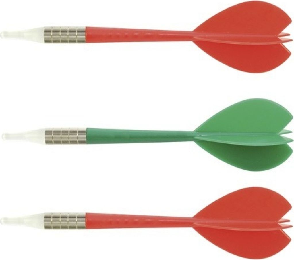 EDUPLAY 170-039 Ersatzpfeile für Softdart (Farbe zufällig, Produktbild 