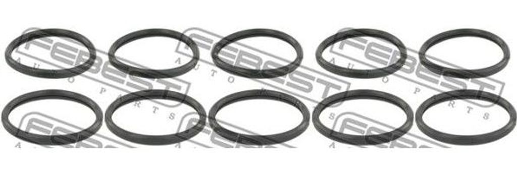 FEBEST RINGWH-015-PCS10 Dichtung, Kühlmittelflansch OE 1632563010000 kompatibel mit Starlet, RAV 4, Picnic, Paseo, Liteace, Corona, Corolla, Camry...