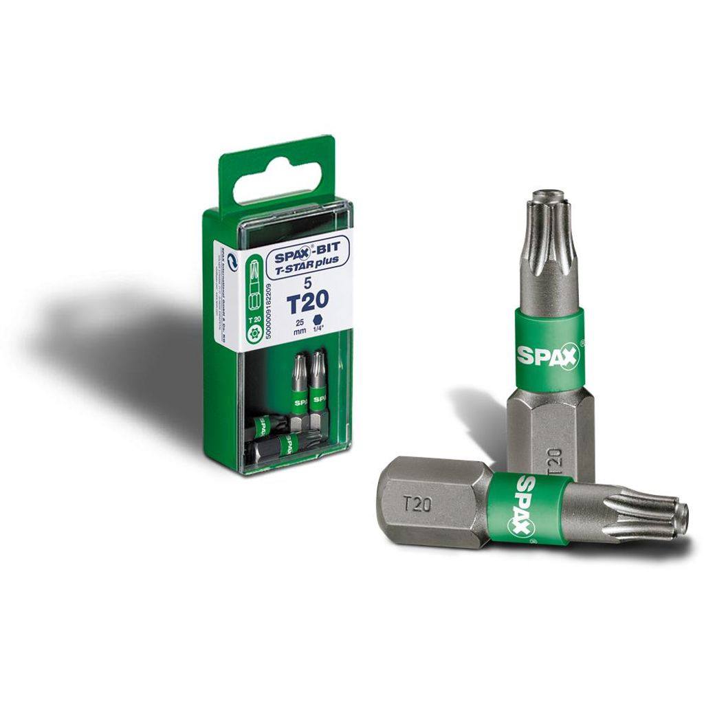 SPAX Bits T -STAR+ T20 1 Blist.a5Bits,25mm Produktbild 5