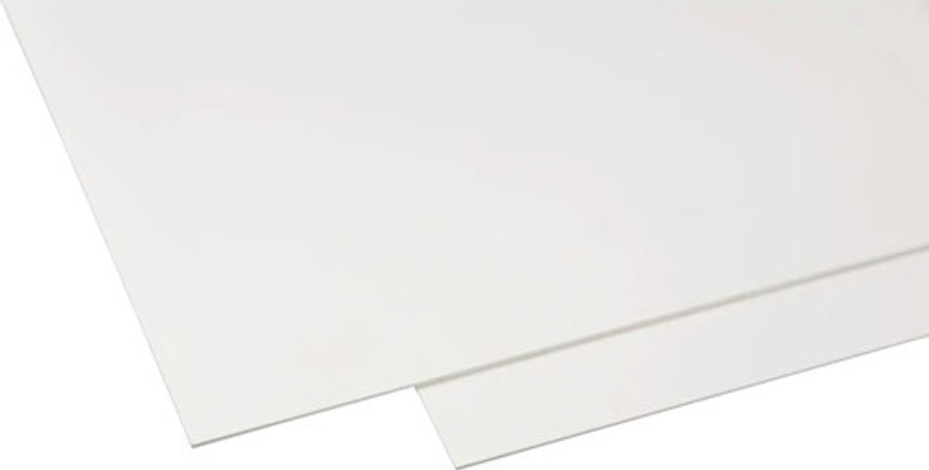 Hartschaumplatte Hobbycolor weiß 250 x 500 x 3 mm Produktbild 