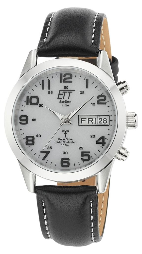 ETT Herrenuhr EGS-11436-12L, Funk, Solar, analog, Produktbild 