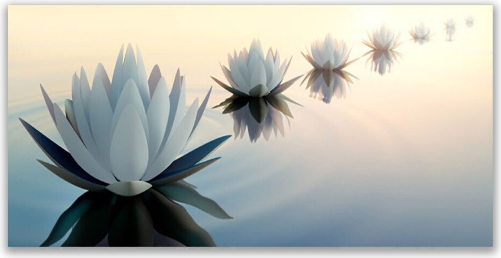 Glasbilder 140x70 Wandbild Druck auf Glas Blumen Pflanzen