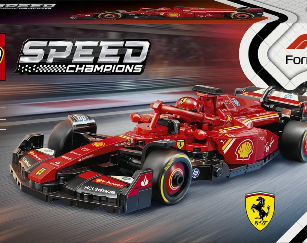 LEGO Speed Champions Ferrari SF-24 F1 Auto da Corsa 275 Immagine del prodotto 