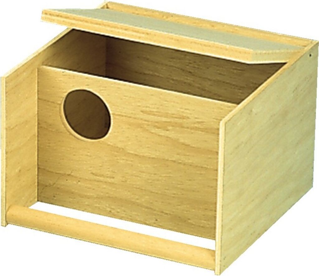 Nobby Großsittich-Nistkasten mit Anflugstange 30 x 20 x 28 cm