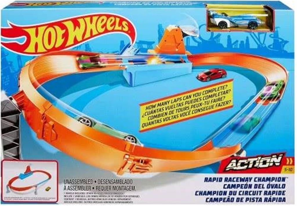 Hot Wheels Speed Boost Champion Trackset Image du produit 