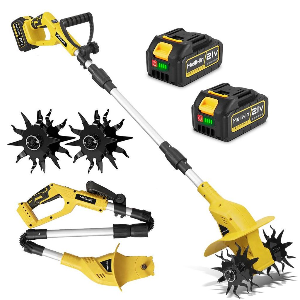 Motobineuse Sans Fil 500w, Motoculteur 450 Tr/Min, Largeur Image du produit 