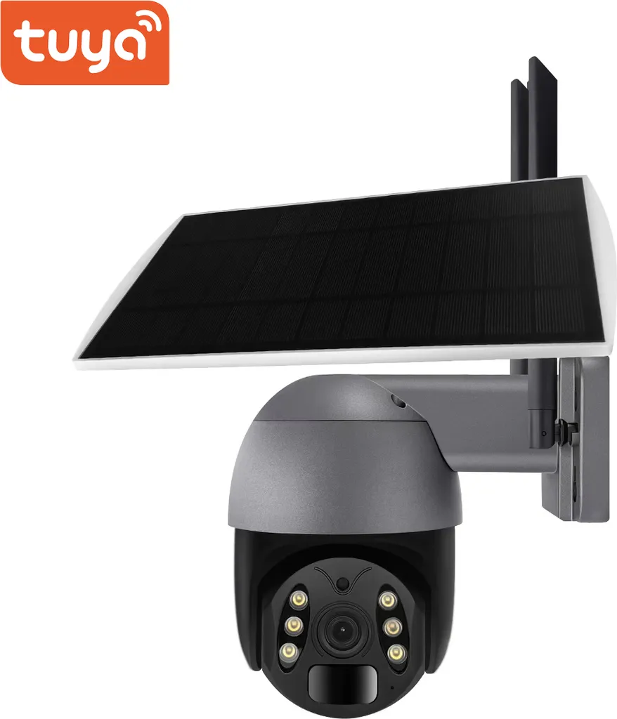 Surveillance zone isolée - Caméra BOT SC2 PTZ 4G Solaire Noire autonome
