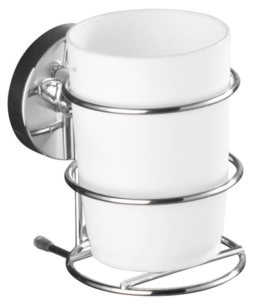 WENKO Bicchiere portaspazzolino Portadentifricio Bagno Immagine del prodotto 