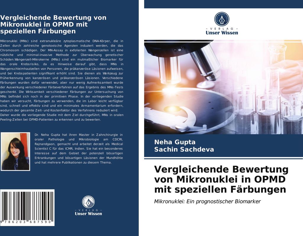 Vergleichende Bewertung von Mikronuklei in OPMD mit speziellen Färbungen