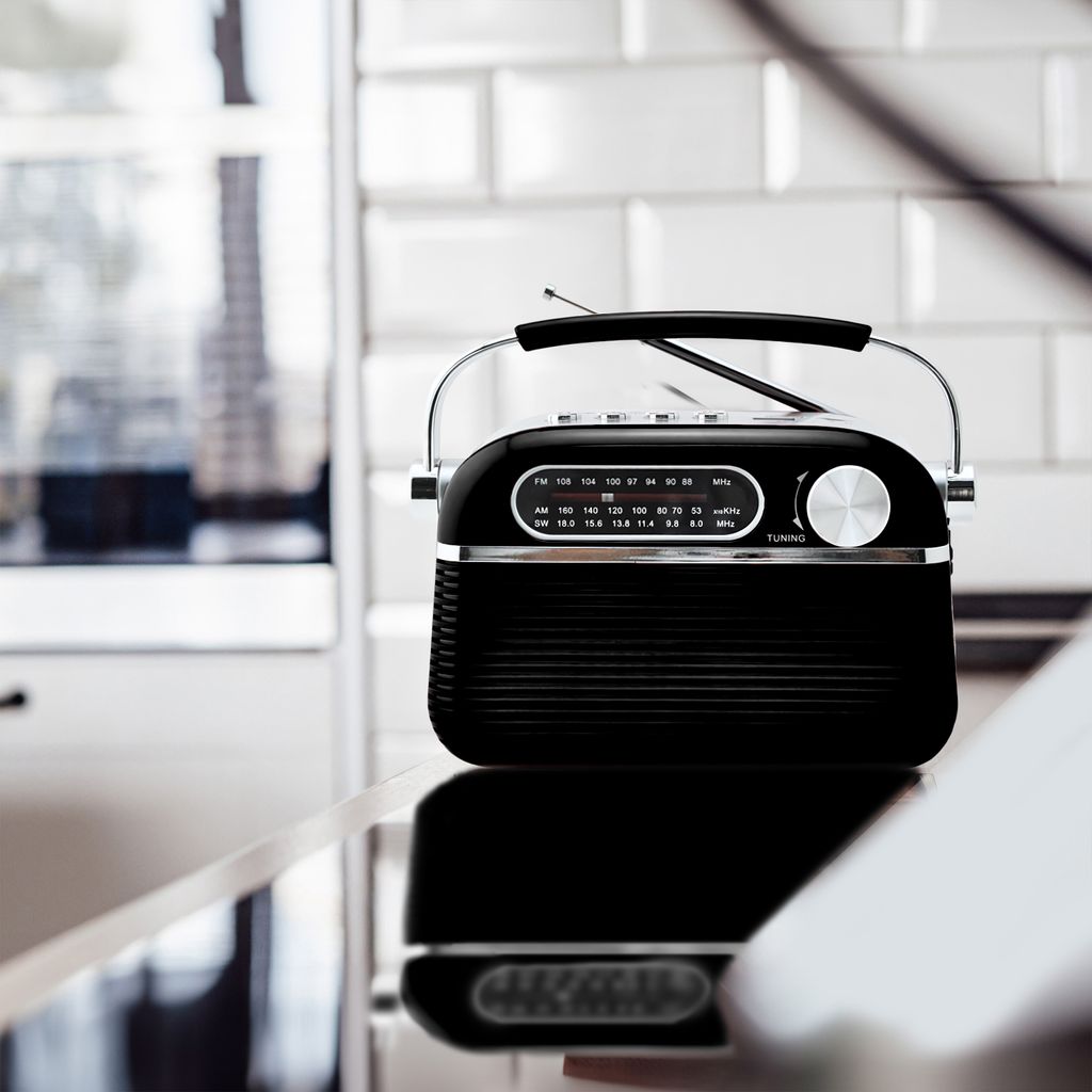 Retro rádio reproduktor Vintage rádio 1200 mAh přenosné FM Obrázek produktu 6