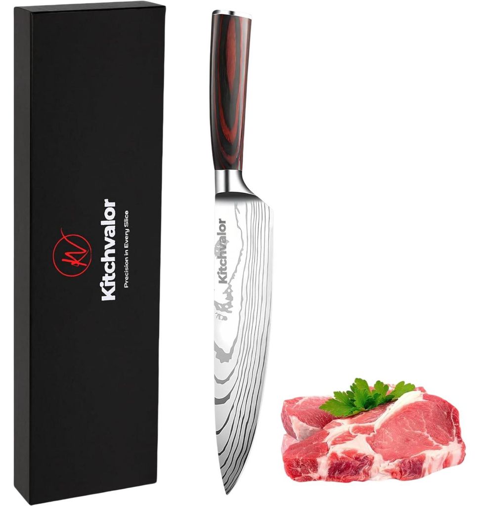 Japanisches Profi-Küchenmesser Chefmesser Ergonomisch Produktbild 