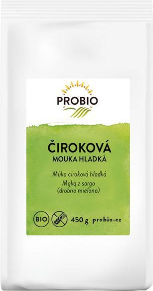 Mouka čiroková hladká BEZLEPKOVÁ BIO 450 g PROBIO Obrázek produktu 