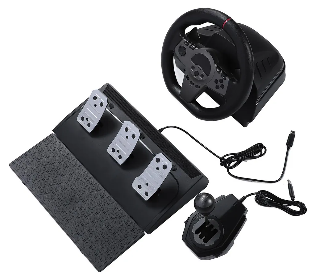 Volant de simulation pour PC et Switch idéal pour jeux de course - 2
