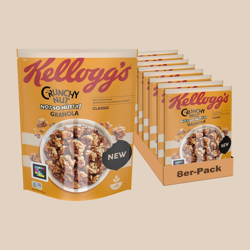 Kellogg's Crunchy Nut Granola Classic - 8x 380g Produktbild 