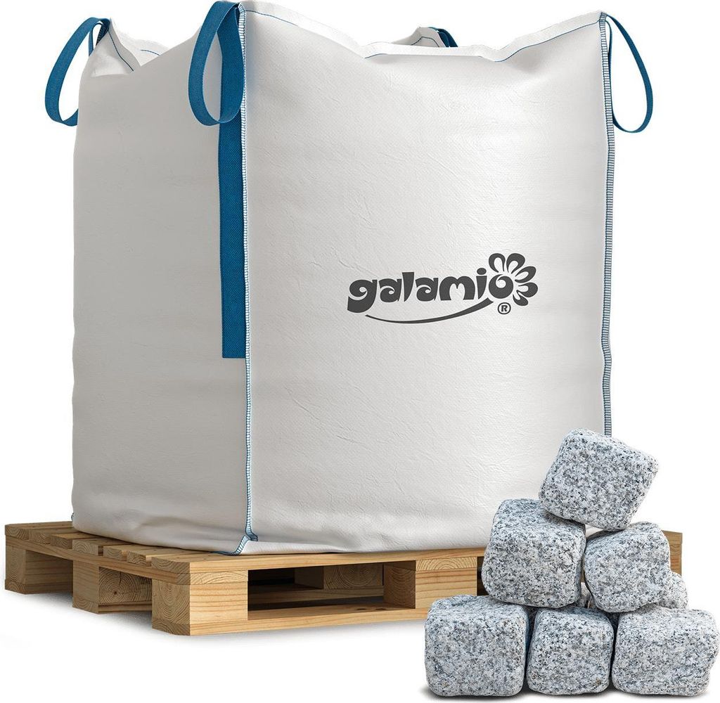 Galamio Granitpflaster 8/11 » getrommelt « 1000kg