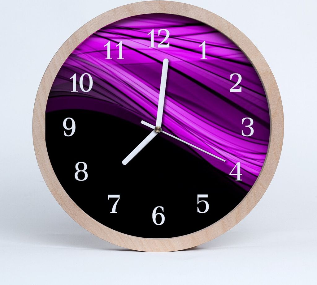 Holzuhr 30fi cm wanduhr - Abstrakte Kunst