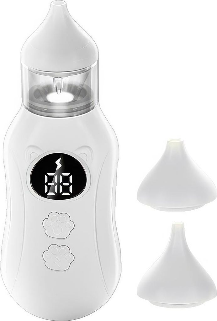 Wiederaufladbarer Baby-Nasensauger, 9 Saugstufen – 2 Produktbild 
