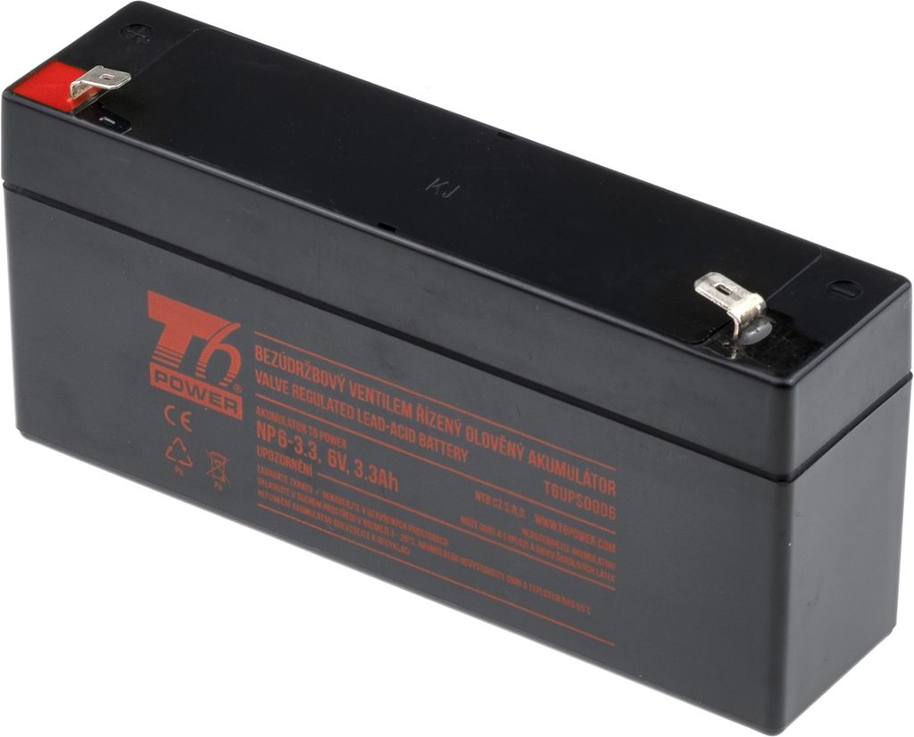 Akku T6 Power NP6-3.3, 6V, 3,3Ah