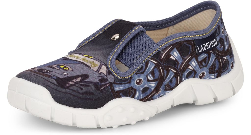Ladeheid Jungen Hausschuhe mit Einlegesohlen LAVI0011 Produktbild 