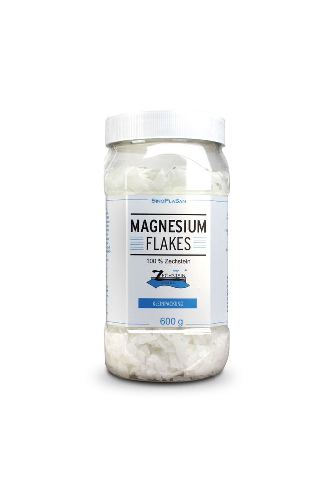Magnesium Flakes 100% Zechstein Bad 600 g