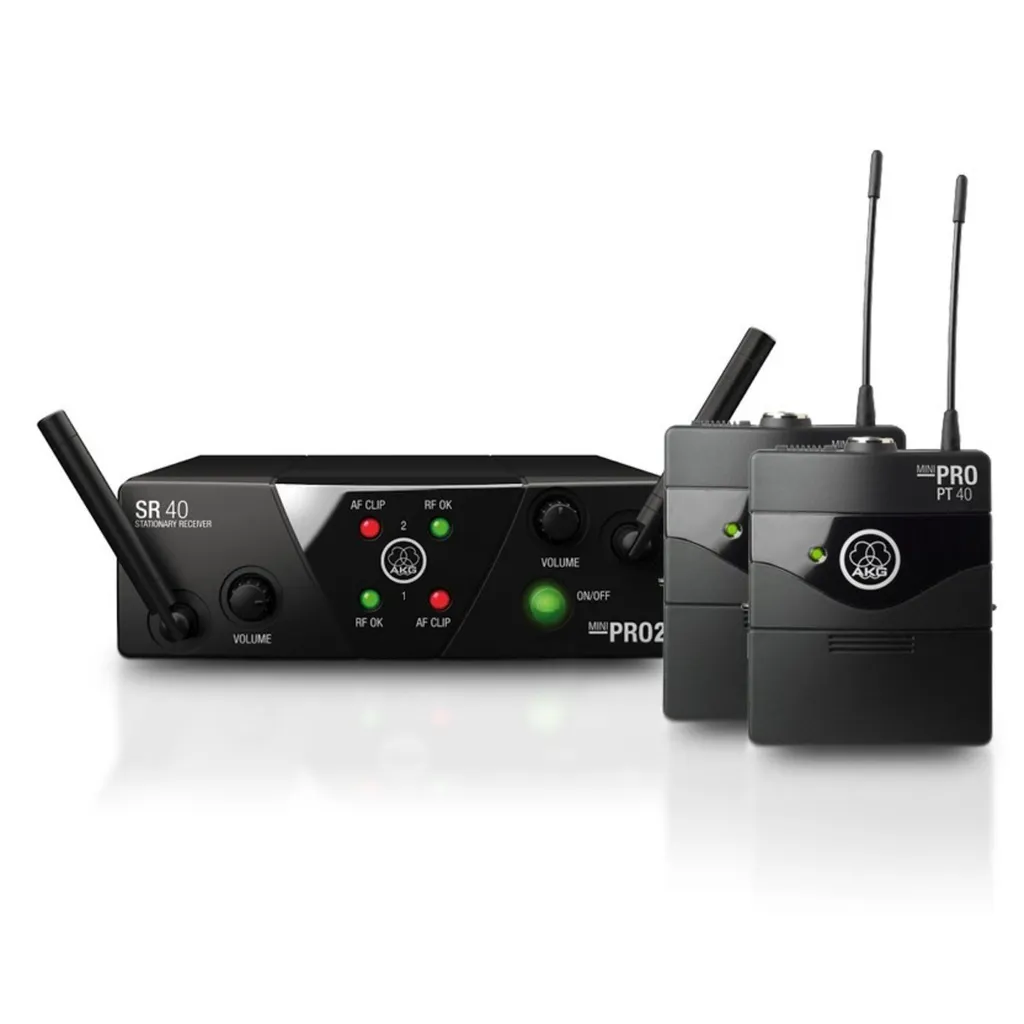 Pack 2 micros sans fil WMS-40 MINI pour karaoké, conférences et églises