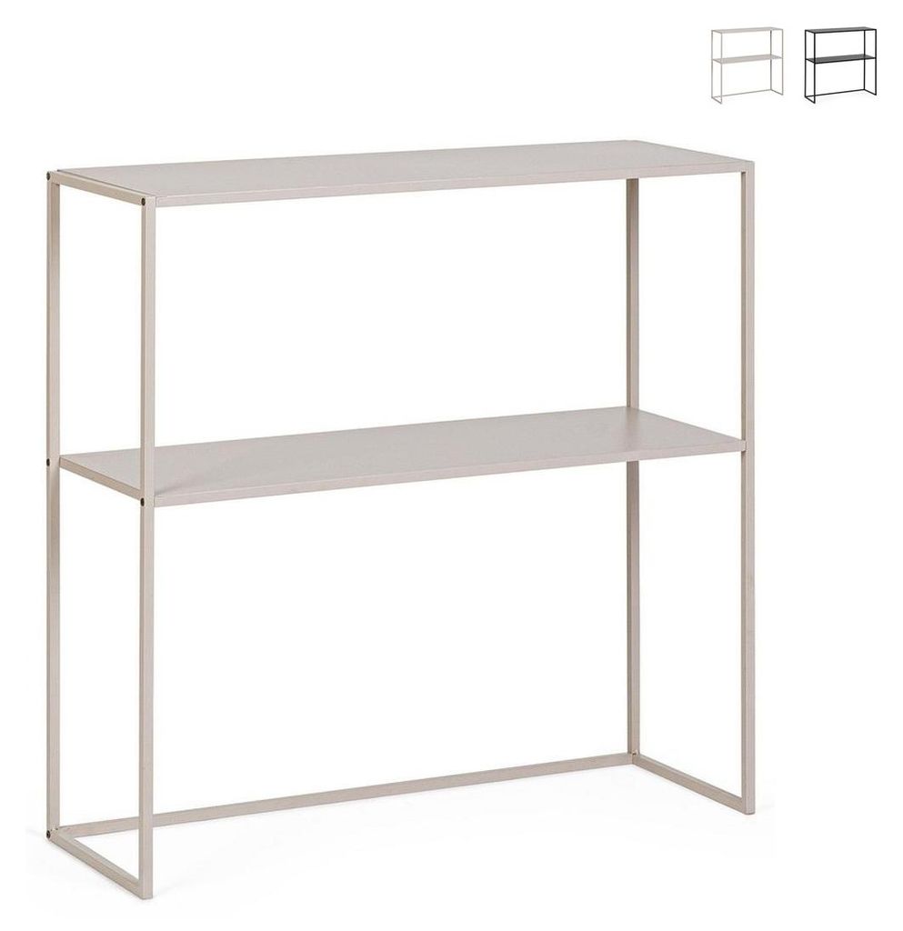 Eingangskonsole mit 2 Ablagen im modernen Design 78x27x78 Produktbild 