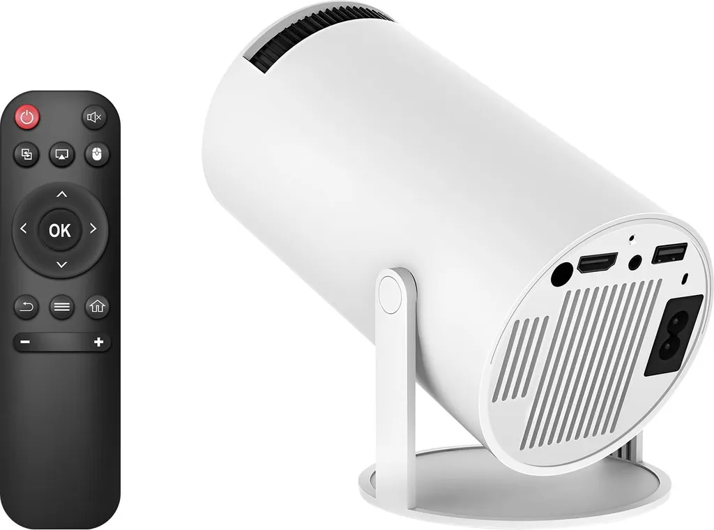 Projecteur Plafond WiFi Bluetooth Android 11 Blanc idéal pour Soirée Ciné - 2