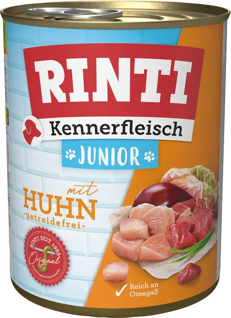 Rinti Senior Pollo Carne per Intenditori: Stock 12 Lattine da 800g