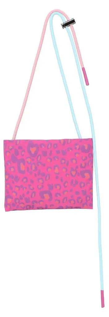 Sac bandoulière vegan imprimé léopard rose Fritzi Me Cross style unique