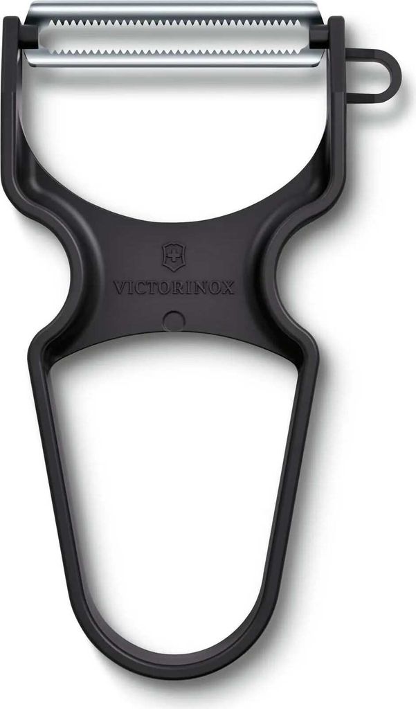 Obieraczka Victorinox Rapid - czarna - ząbkowana Zdjęcie produktu 