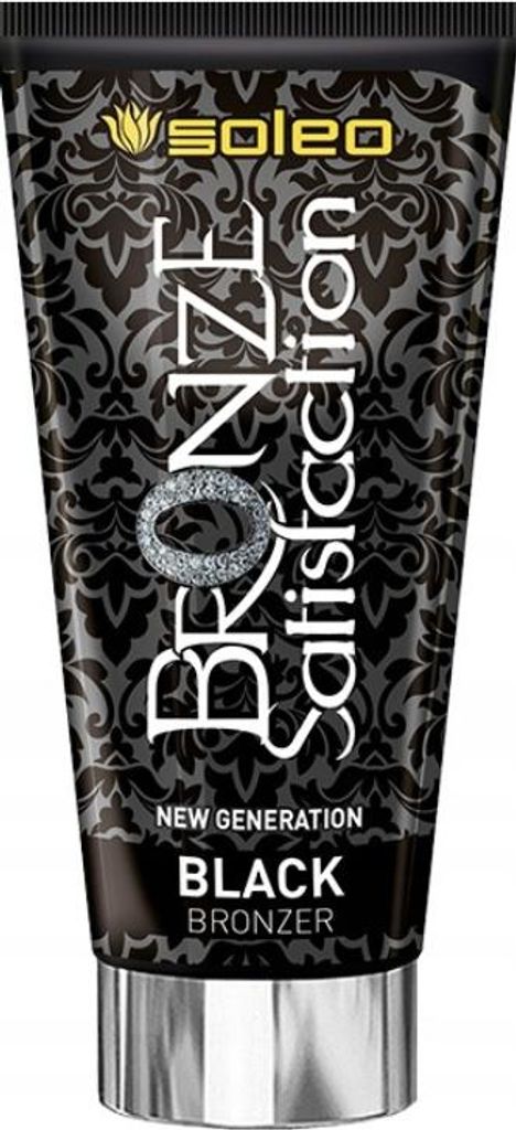 Soleo Black Bronzer Satisfaction zum Bräunen, 150 ml