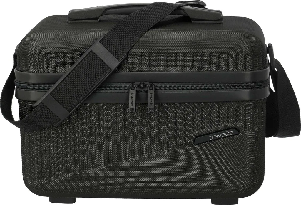 Mallette de Maquillage Bali Black Noir - Trousse de Toilette Rigide