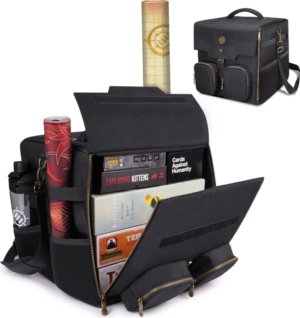 Protégez vos Jeux de Société avec ce Sac de Transport Pliable et Renforcé