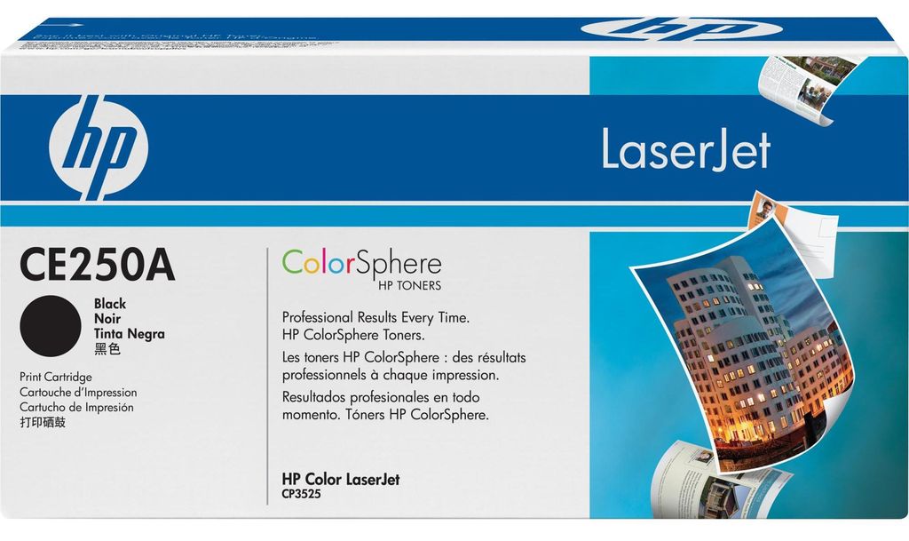 HP 504A Schwarz Original LaserJet Tonerkartusche, 5000 Produktbild 