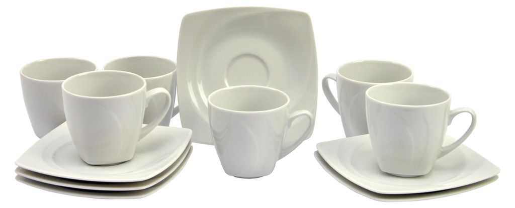 6er Set Kaffeetasse mit Untertasse Celebration Produktbild 