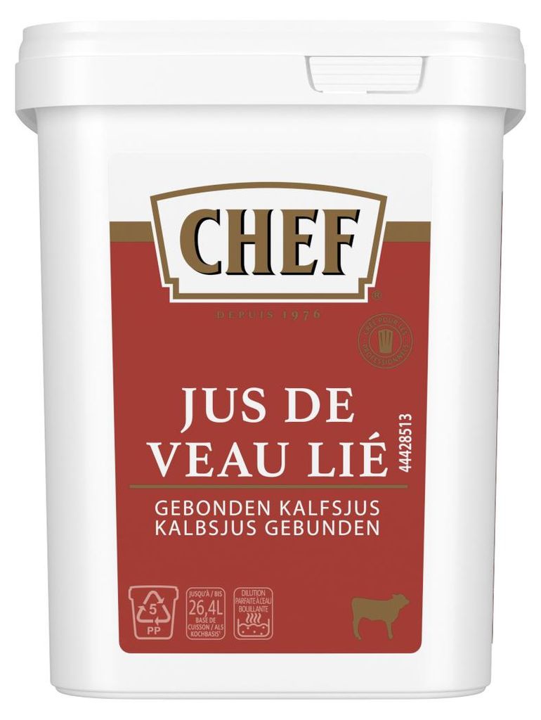 CHEF baza do sosu cielęcego związana i suszona opakowanie Zdjęcie produktu 