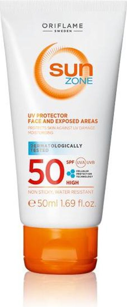 Oriflame Sun Zone Schützende Gesichts- und Körpercreme LSF Produktbild 